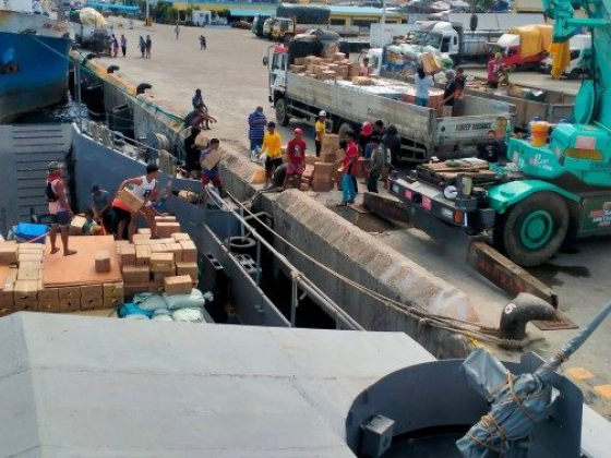 Navy continues relief missions 3 months after 'Odette'