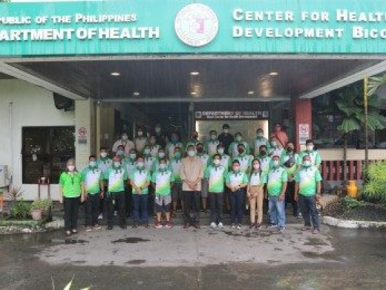 DOH-Bicol deploys support team to typhoon-hit Dinagat Island