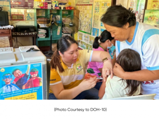DOH-10 steps up measles immunization in rural areas