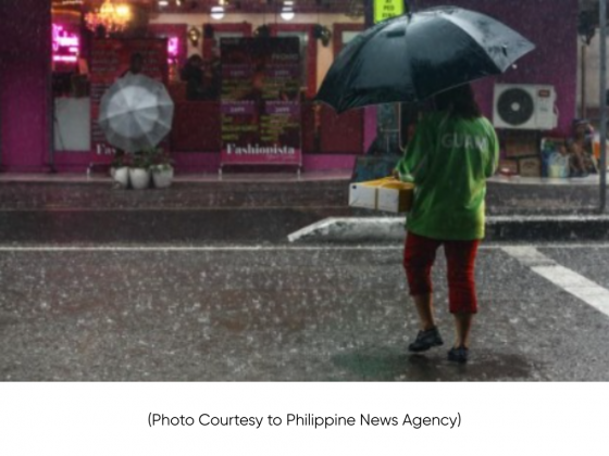 Rains to prevail over parts of PH Thursday