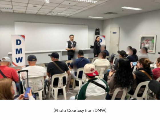 PH gov’t working since first signs of Middle East crisis – DMW