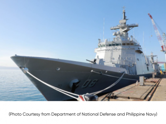 Navy missile frigate 'scanned' by Chinese fire control radar