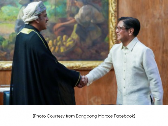 PH, Oman hope for de-escalation of Middle East conflict