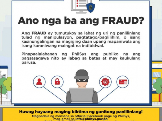 Applicants submitting false info to PhilSys face jail time