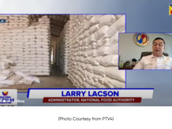 NFA: 2M bags of rice ready, daily monitoring ensures supply